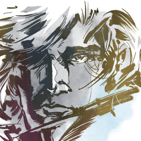 Artwork of a random person.